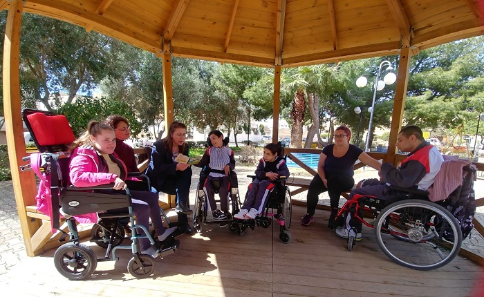 Theresa - using tactile paint and different textures.